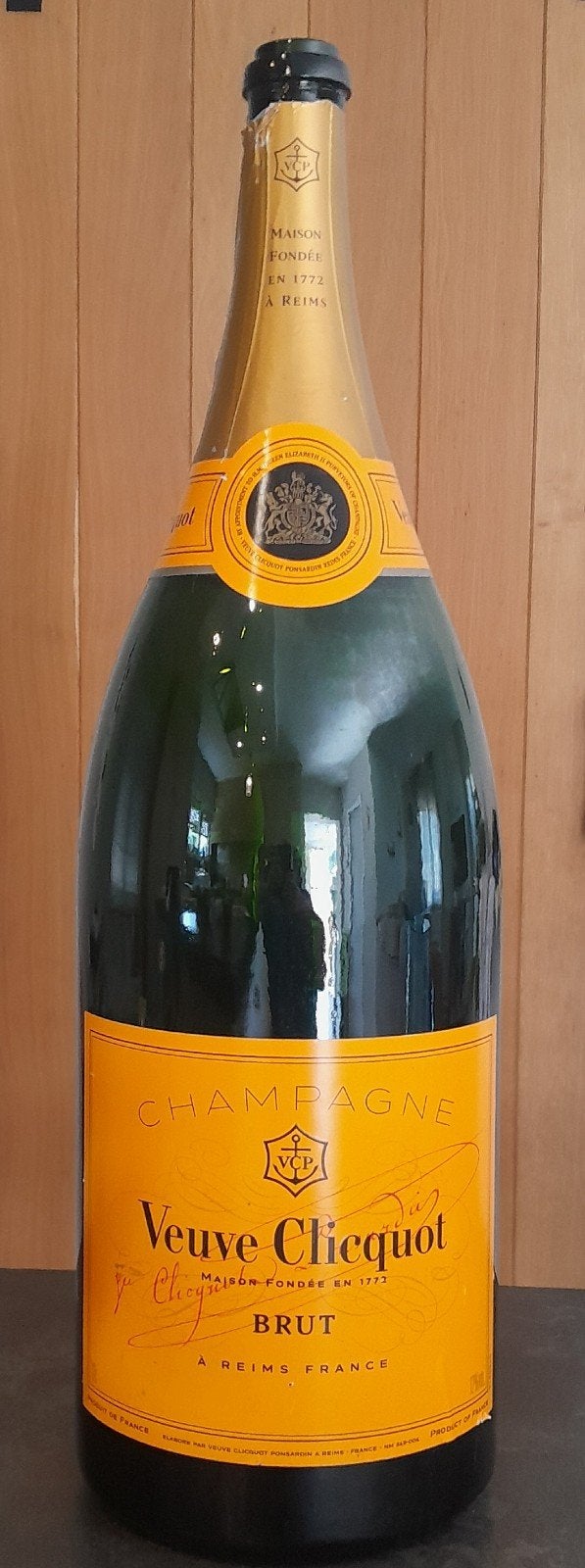 champagne fles, Collections, Vins, Enlèvement, Utilisé, France, Champagne