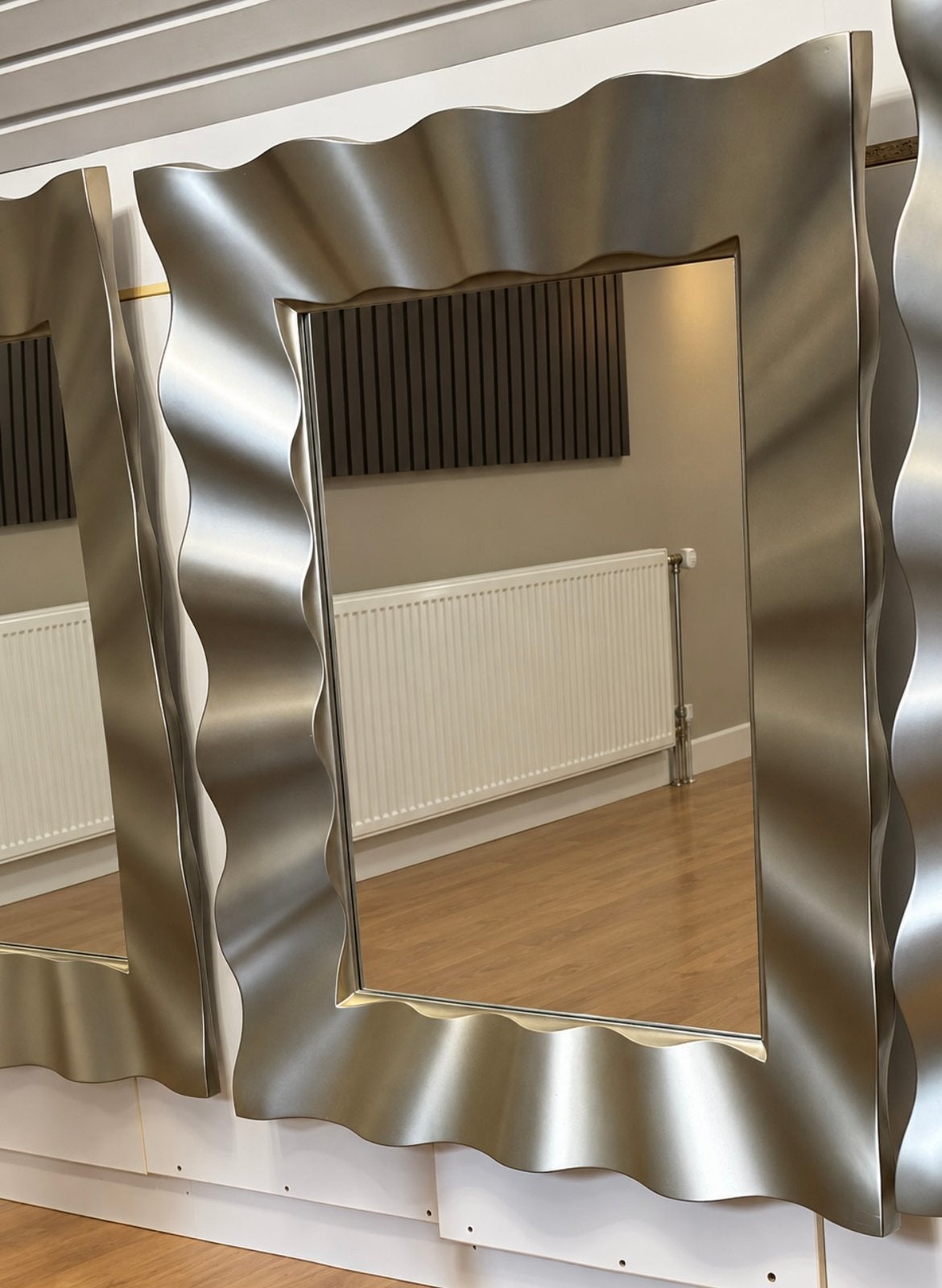 Luxe design spiegel, Ophalen, Zo goed als nieuw
