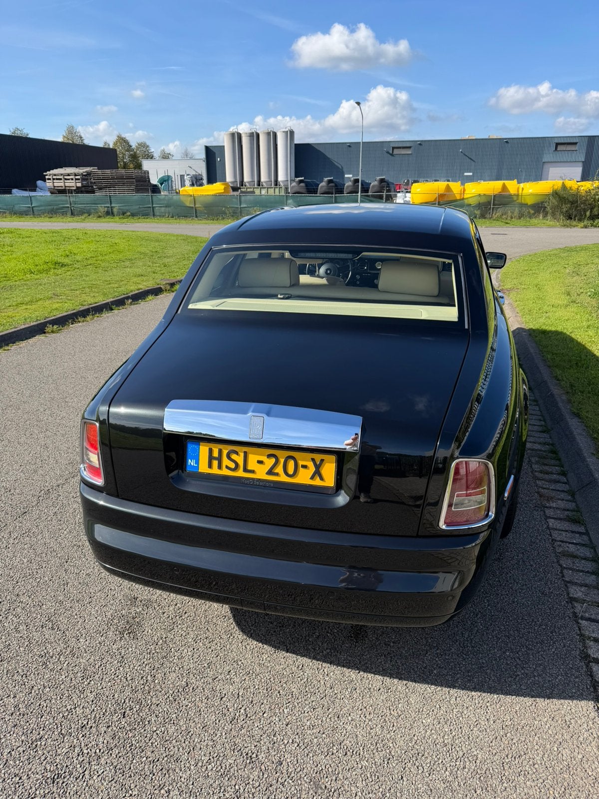 Prachtige Rolls Royce Phantom uit 2006, Automaat, 4 deurs, Beige, 12 cilinders