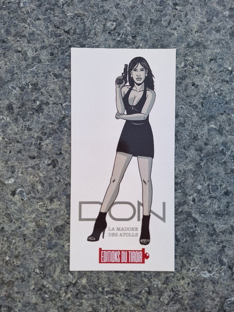 Taymans Don Editions Tiroir - Carte Marque Page (2024), Enlèvement ou Envoi, Autres personnages, Comme neuf, Image, Affiche ou Autocollant