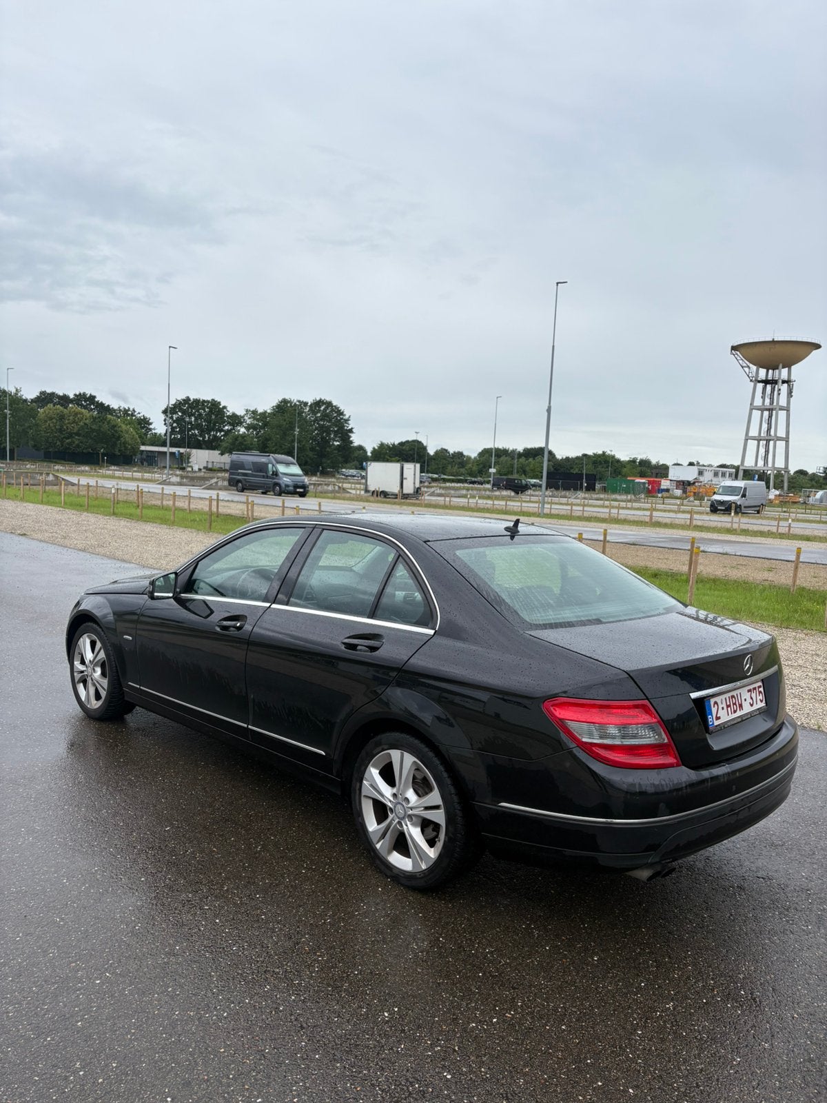 Mercedes c200 cdi, Auto's, Achterwielaandrijving, Zwart, Zwart, Bedrijf