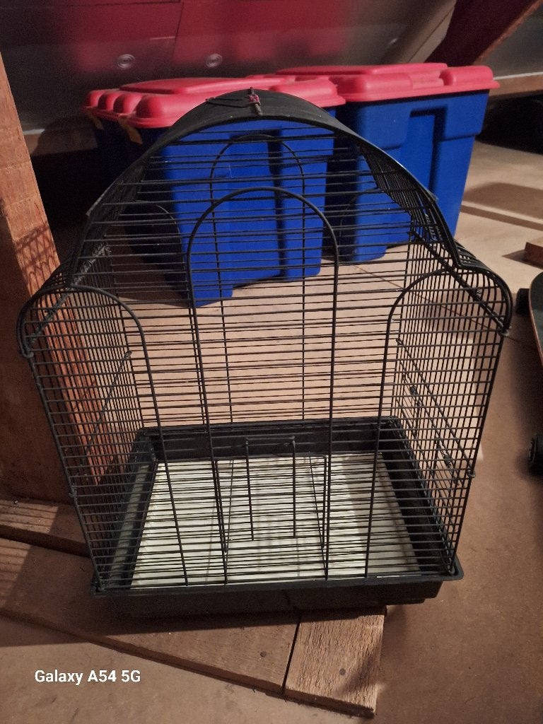 Vogelkooi, Animaux & Accessoires, Enlèvement, Comme neuf, Métal, Cage à oiseaux