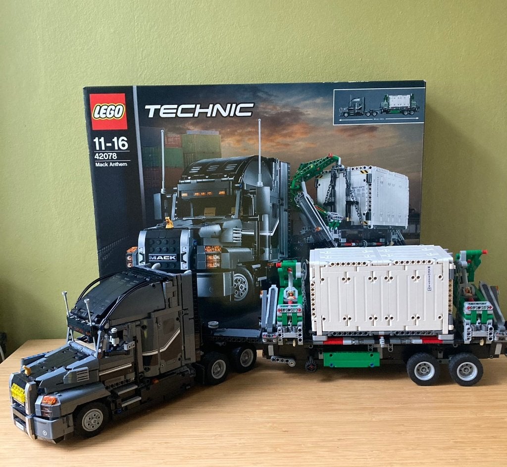 Camion Lego Technic Mack Anthum 42078, Enfants & Bébés, Jouets | Duplo & Lego, Enlèvement ou Envoi, Lego, Ensemble complet, Comme neuf
