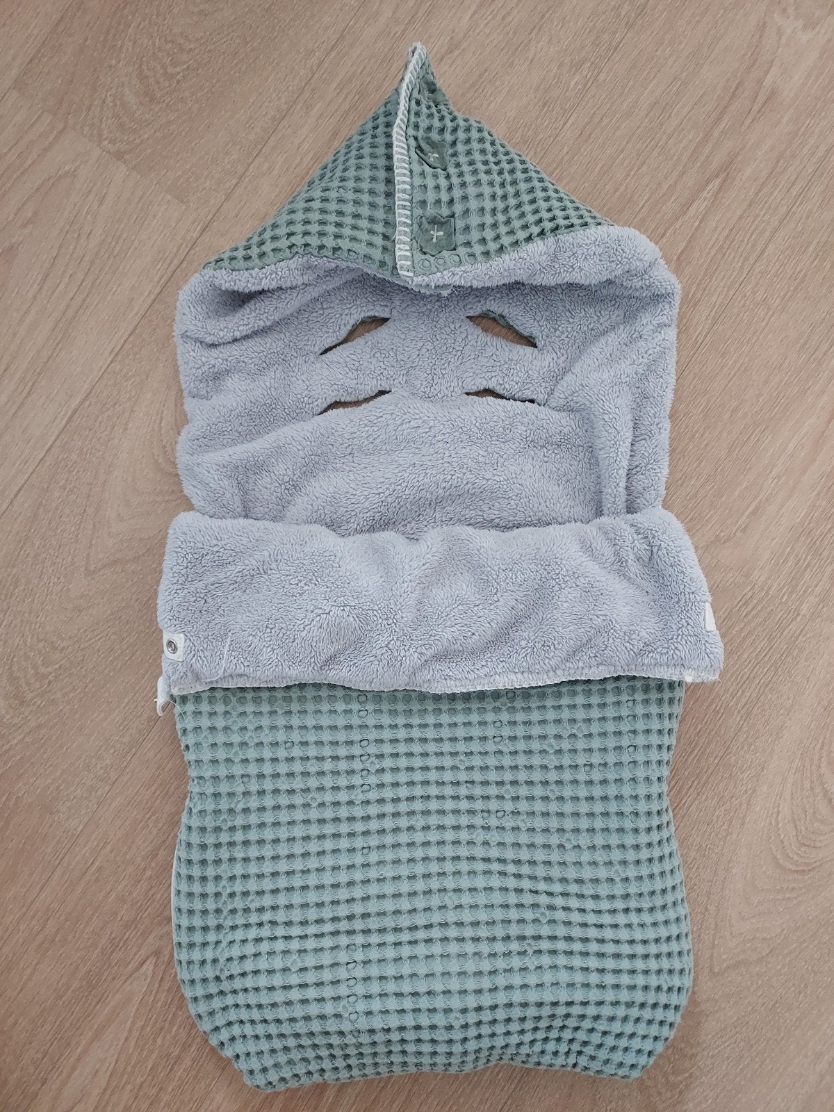 Voetenzak maxi cosi Koeka, Kinderen en Baby's, Ophalen, Groen, Voetenzak, Koeka