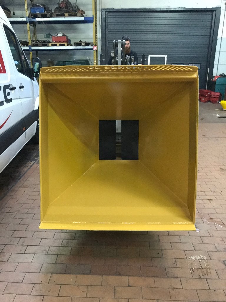 Bigbagvulbak, Ophalen, Nieuw