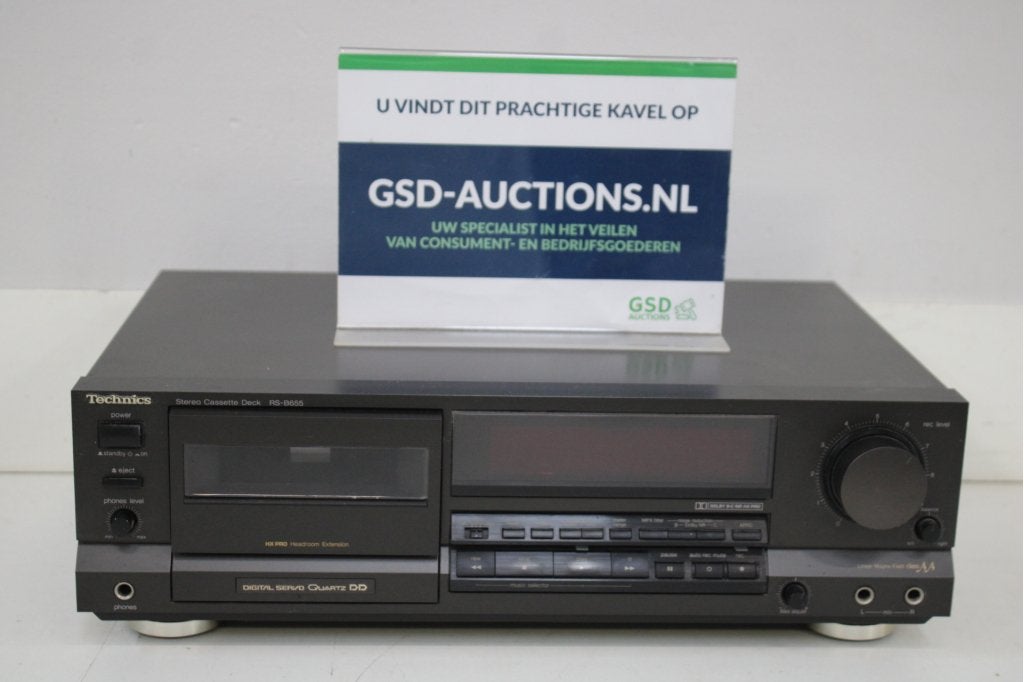 Technics RS-B655 stereo cassette deck, Niet ingevuld, Niet ingevuld, Niet ingevuld