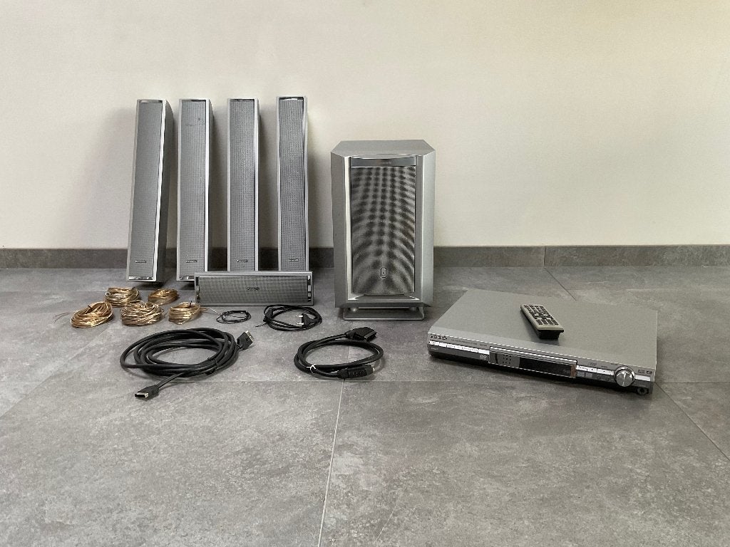Panasonic Home 5.1 surround sound system. with dvd, Audio, Tv en Foto, Ophalen, Gebruikt, Panasonic, 70 watt of meer