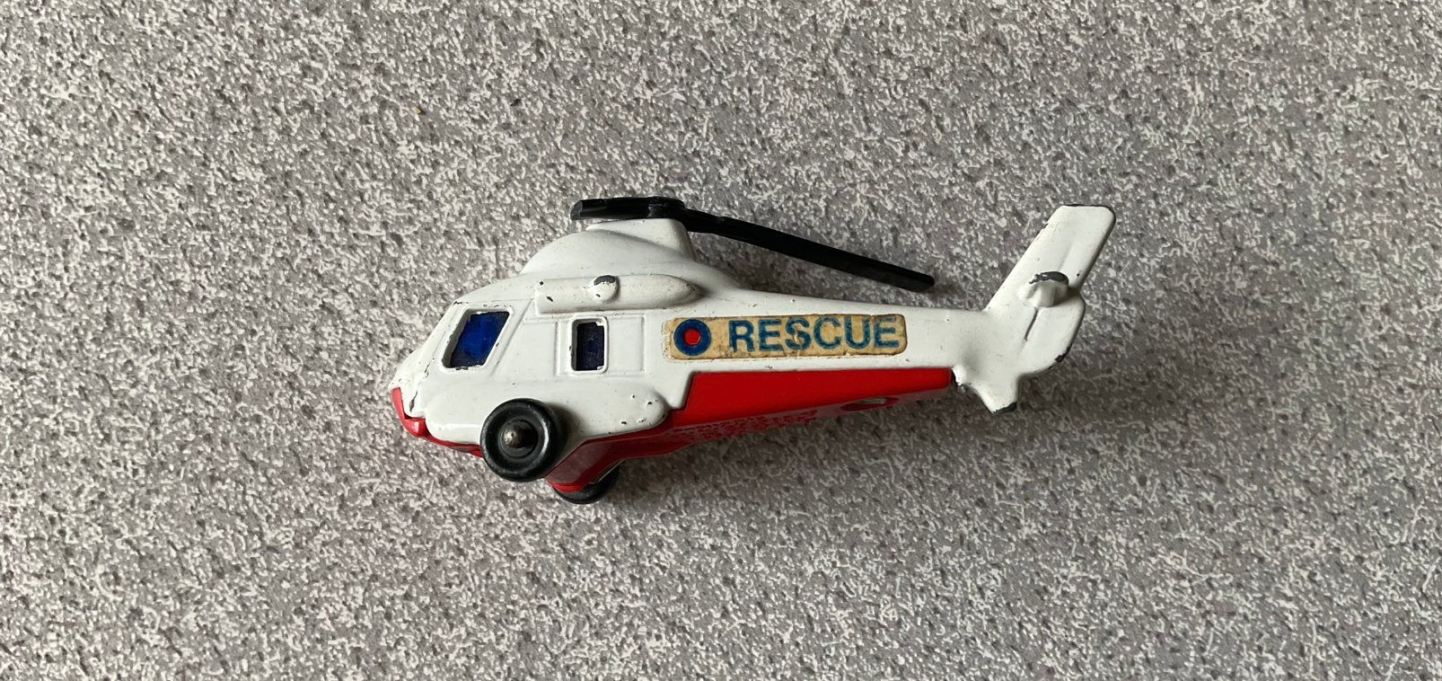 Hélicoptère Matchbox, Hobby en Vrije tijd, Modelauto's | 1:87, Ophalen, Gebruikt, Matchbox