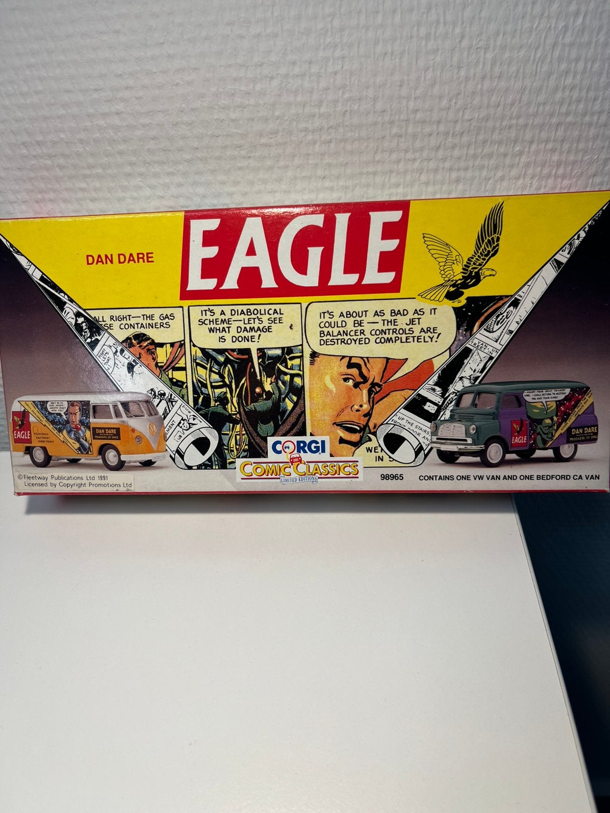 CORGI Comic Classics DAN DARE EAGLE, Enlèvement ou Envoi, Neuf, Bus ou Camion, Corgi