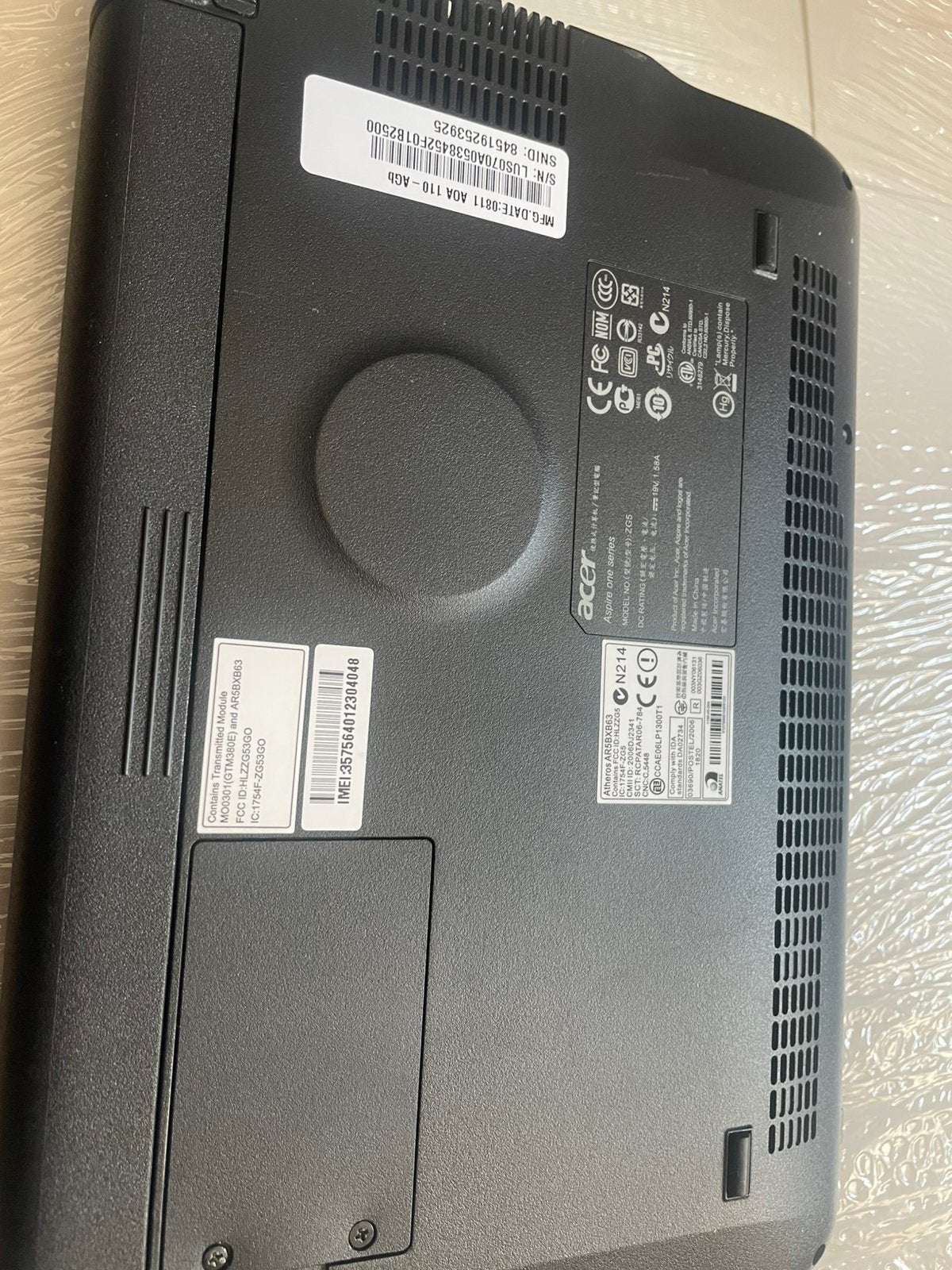 Mini laptop, Computers en Software, Laptop-opladers, Ophalen, Zo goed als nieuw