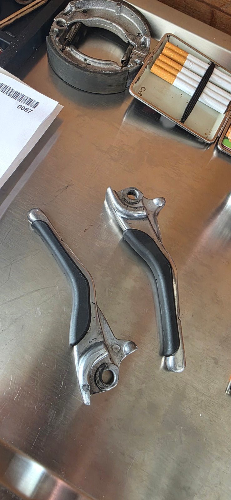 Remhendels aerox/nitro, Ophalen