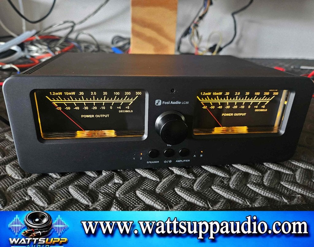 Fosi LC30 Amplifier Speaker Switcher / VU Meter, TV, Hi-fi & Vidéo, Autres marques, Enlèvement ou Envoi, Comme neuf, Stéréo