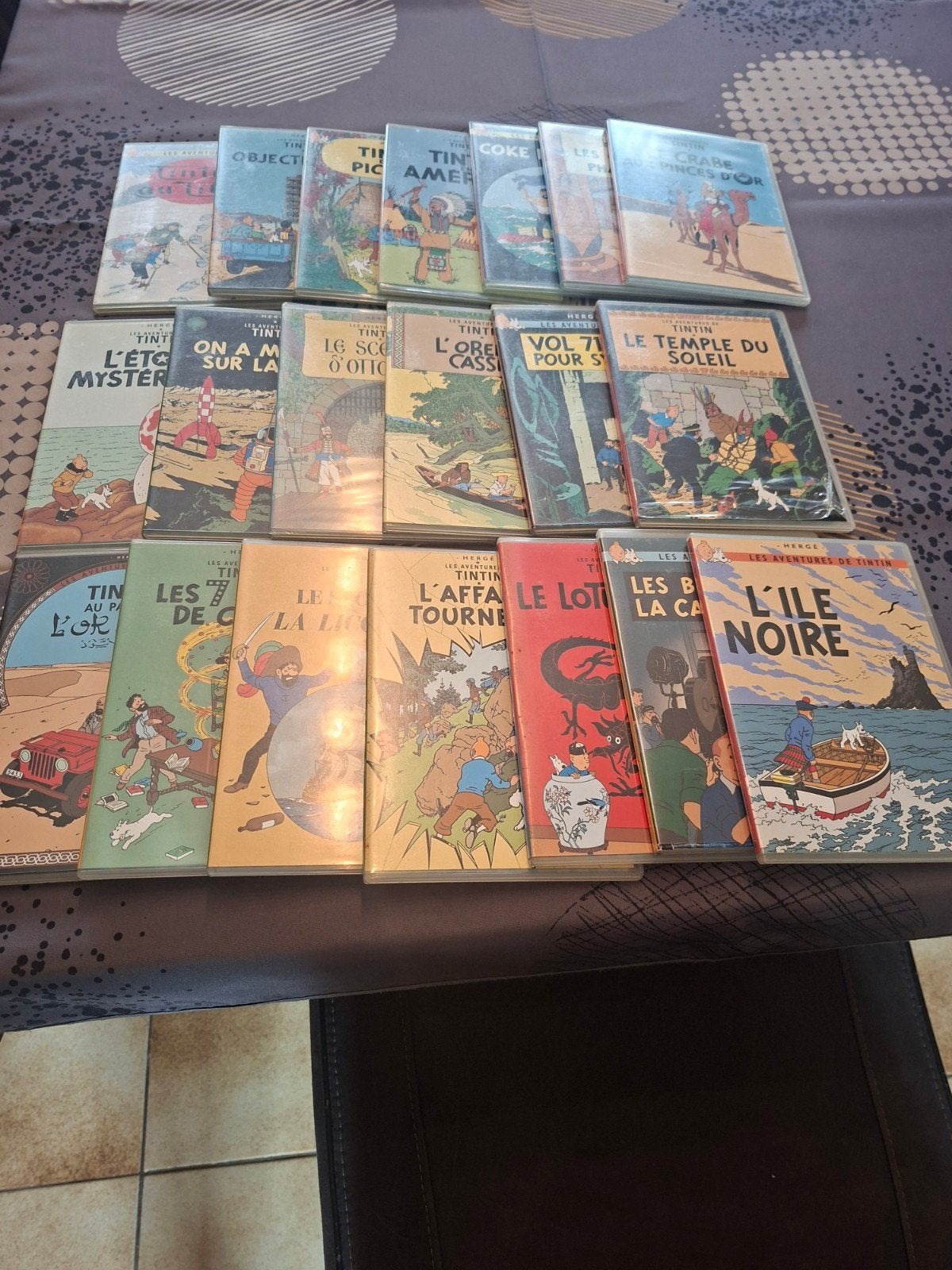dvd tintin, Cd's en Dvd's, Ophalen, Zo goed als nieuw, Album, Overige typen