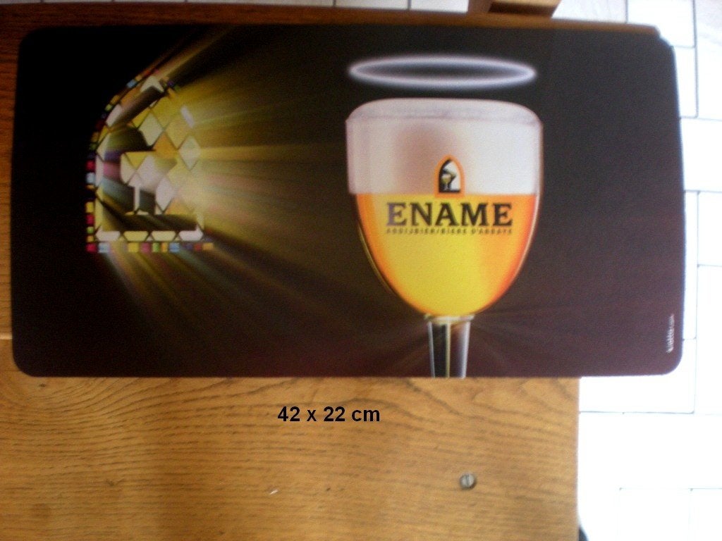 ENAME Barmat 42 x 22 cm, Verzamelen, Ophalen of Verzenden, Nieuw, Reclamebord, Plaat of Schild