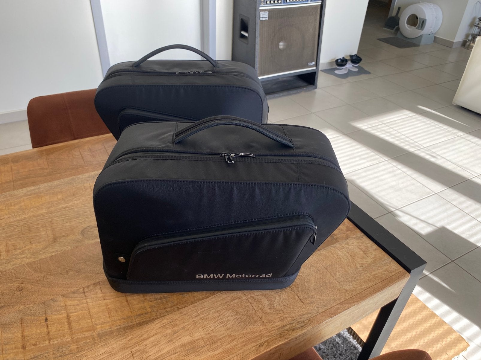 Binnentassen links/rechts voor BMW R1200/1250 RT vanaf 2014, Motoren, Ophalen, Zo goed als nieuw