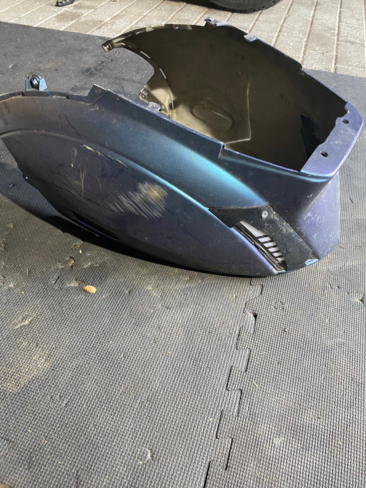 Piaggio zip achterkap camelion met schade, Fietsen en Brommers, Brommeronderdelen | Scooters, Ophalen, Zo goed als nieuw, Piaggio