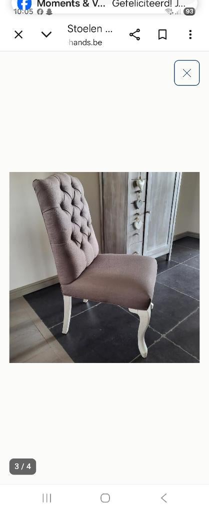 Stoelen 6 stuks, Ophalen, Zo goed als nieuw, Overige kleuren, Vijf, Zes of meer stoelen