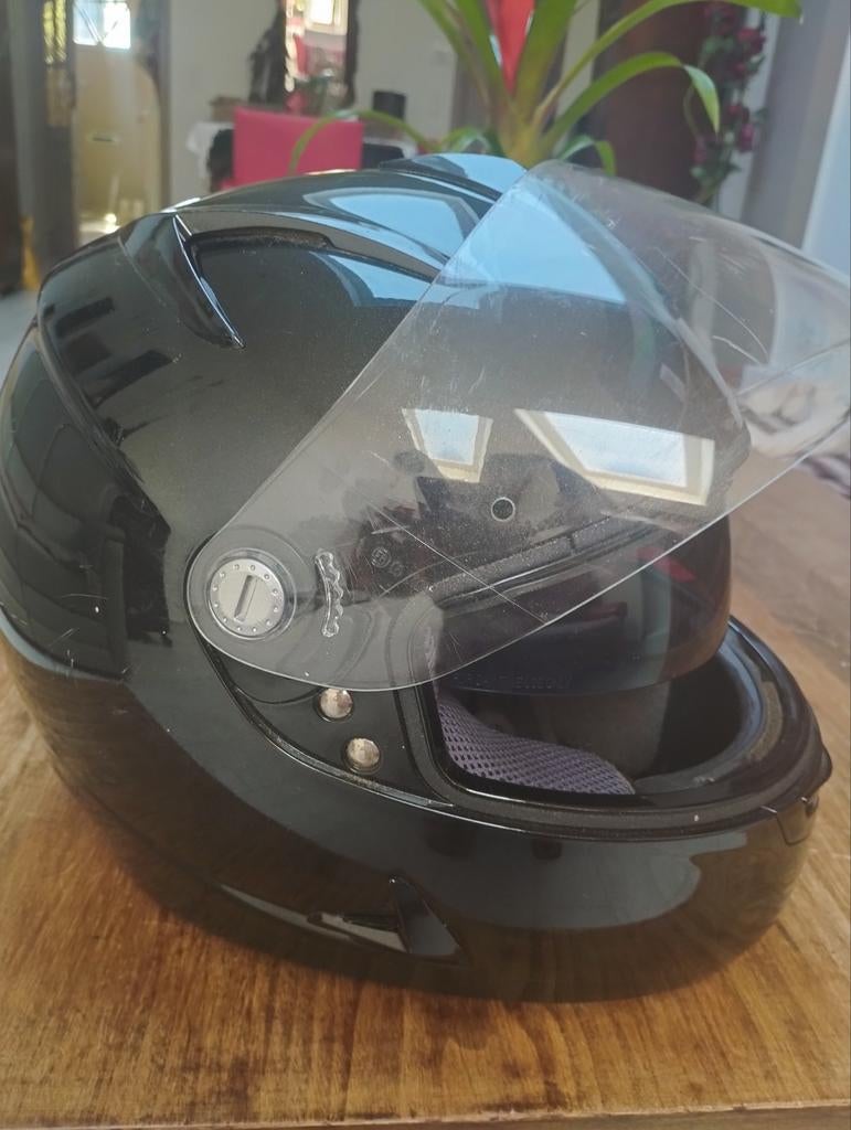 Helm, Motorvest en motorbroek 15 euro, Motoren, Ophalen, L