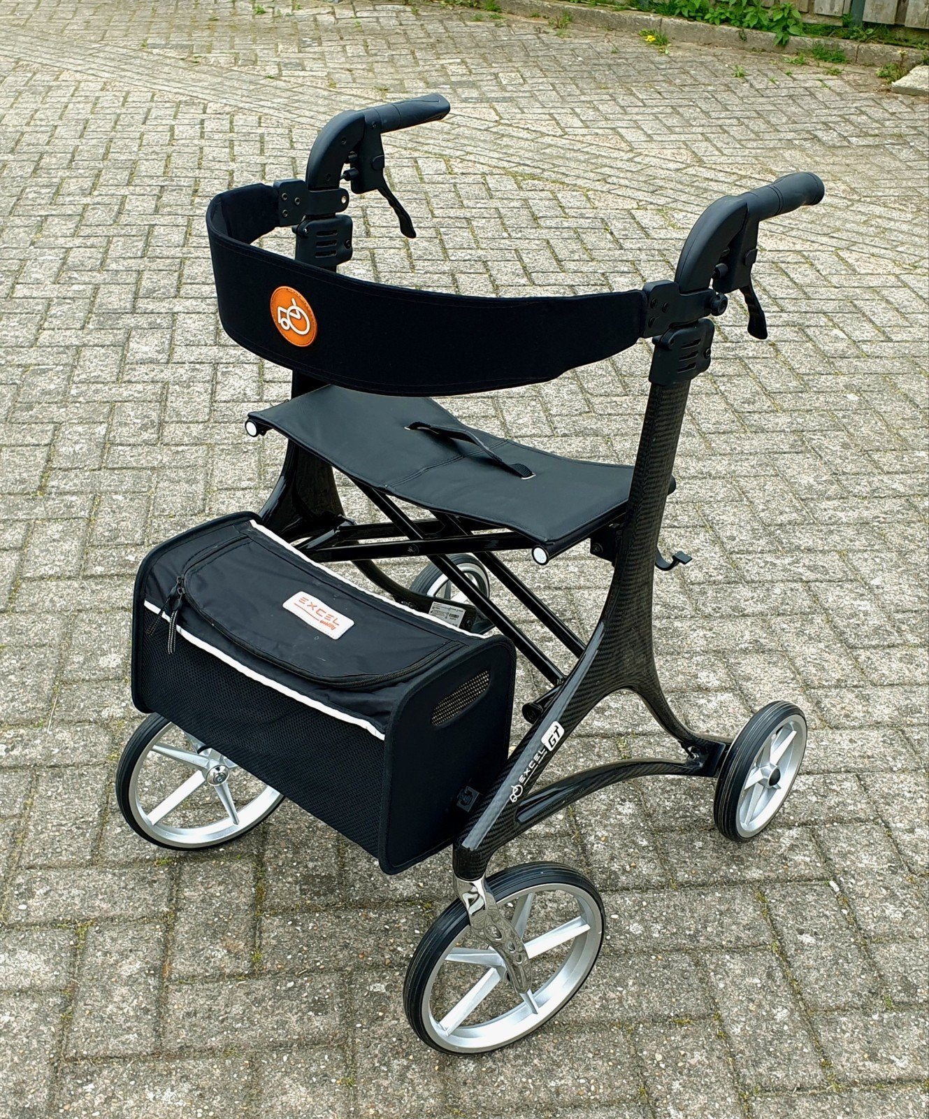 Lichtgewicht Rollator Excel GT Carbon 4,9 kilo NIEUW, Ophalen of Verzenden, Opvouwbaar, Nieuw