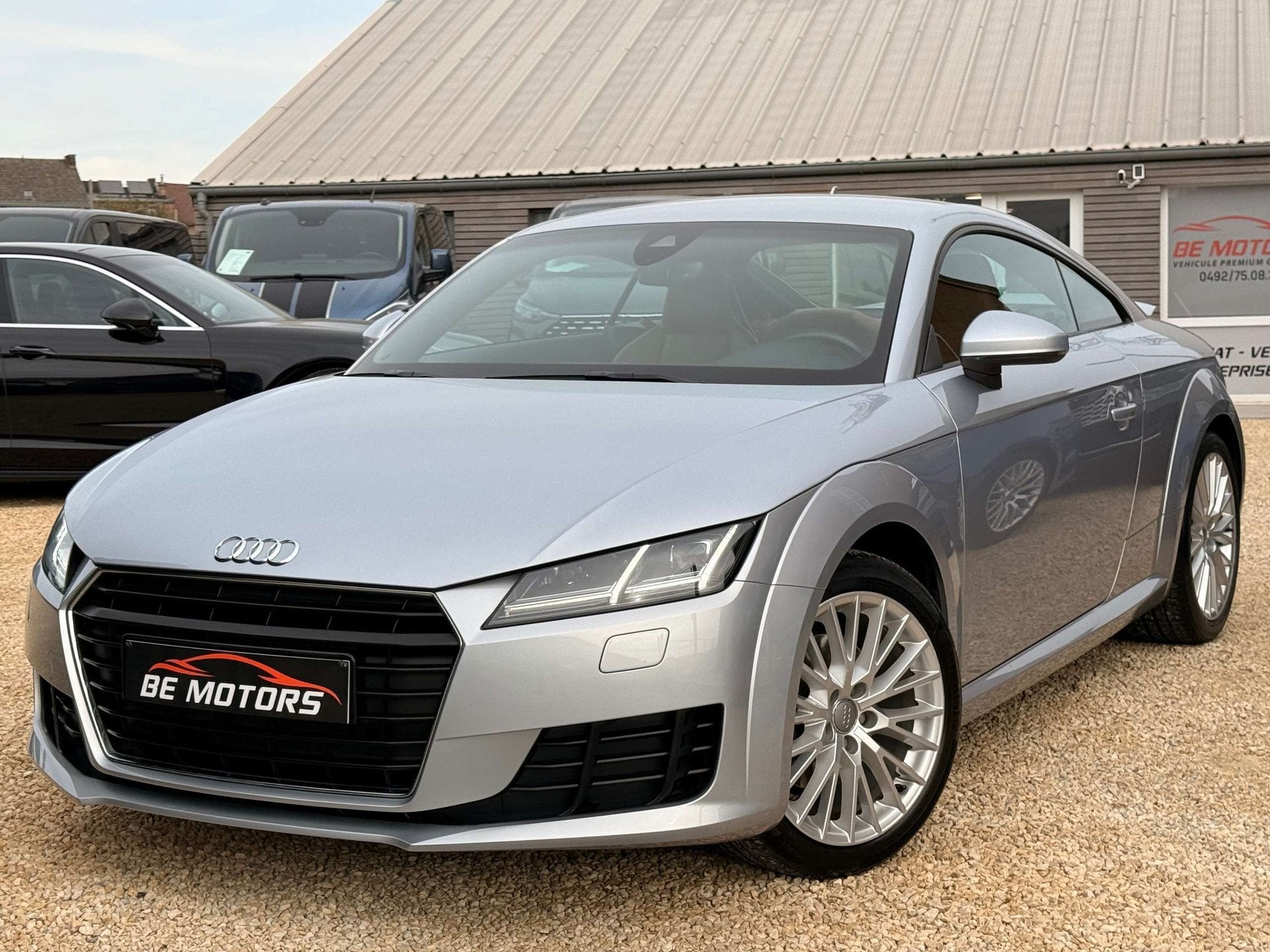 Audi TT 2.0 TFSI 230CV / 38.000 KM ! / 1er PROPRIETAIRE / CA, Autos, Cuir, Argent ou Gris, Entreprise, 169 kW