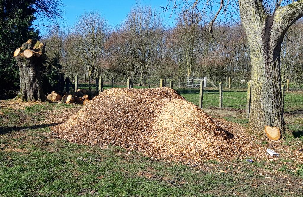 Houtsnippers, Tuin en Terras, Ophalen