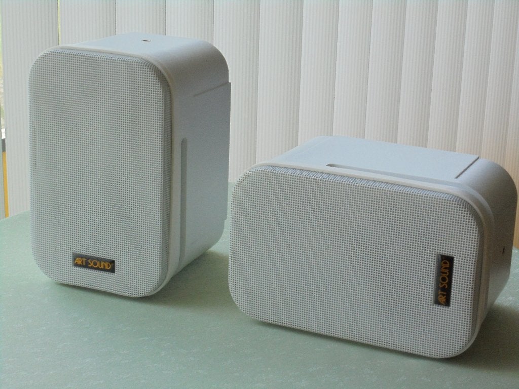 ARTSOUND boxen, 100watt 8 Ohm,2 weg, basreflex, prijs OTK, Overige merken, Gebruikt, Ophalen of Verzenden, 60 tot 120 watt