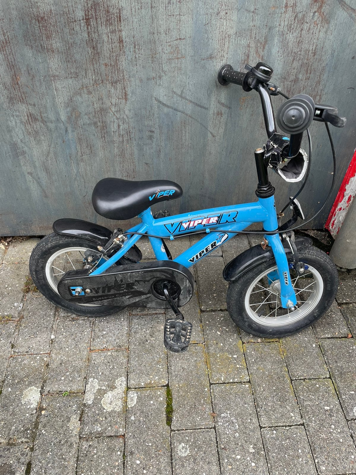 Kinderfiets 12inch, Fietsen en Brommers, Ophalen, Gebruikt, Velgrem, Minder dan 16 inch