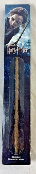 Harry Potter Hermelien Griffel Toverstaf Officieel Replica, Verzenden, Zo goed als nieuw, Replica