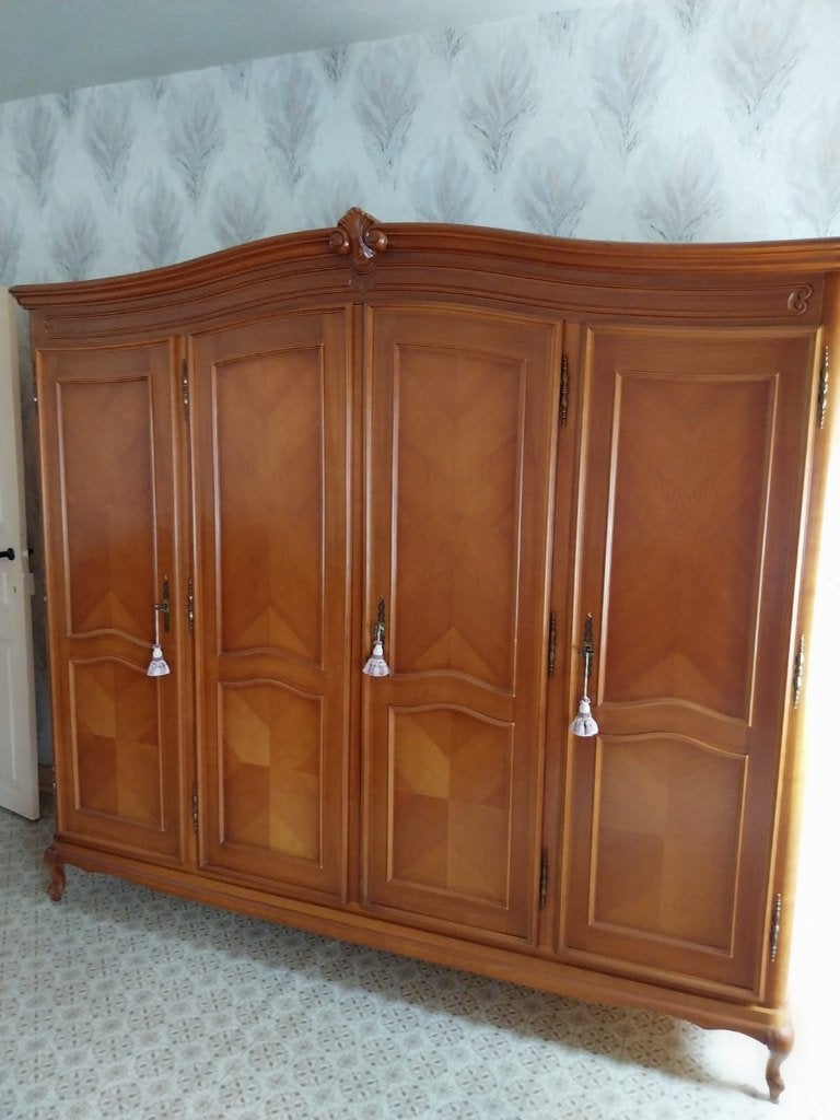 Très belle chambre à coucher en Meurisier, Maison & Meubles, Chambre à coucher | Chambres à coucher complètes, Comme neuf, Deux personnes