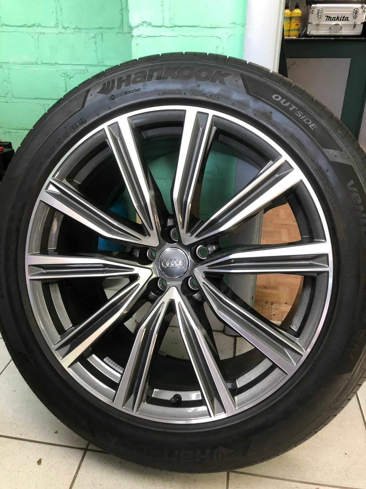 Nieuwe velgen met banden, Auto-onderdelen, Banden en Velgen, Ophalen, 21 inch, Band(en)