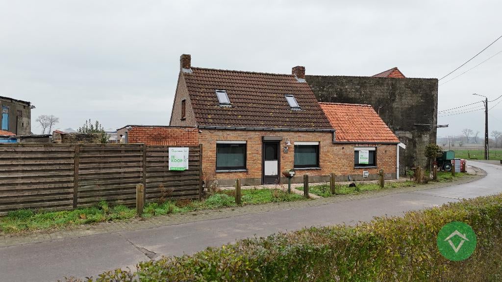 Woning met garage te Bovekerke, Immo, 1000 tot 1500 m², Vrijstaande woning, 3 kamers, Provincie West-Vlaanderen