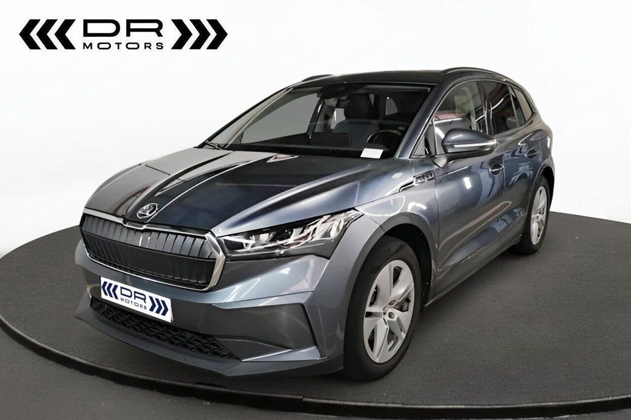 Skoda Enyaq IV 80 - 400km - CARPLAY, Auto's, 0 kg, Zwart, 5 zetels, 5 deurs