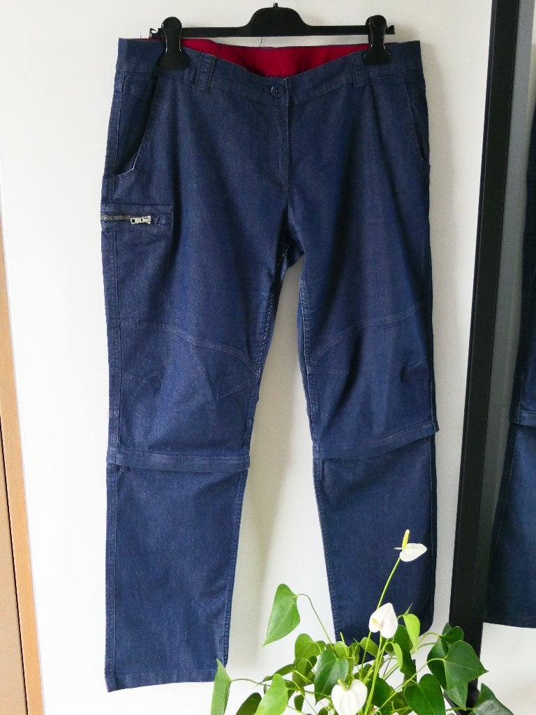 Afritswandelbroek Quechua XXL, Blauw, Ophalen of Verzenden, Quechua, Gedragen