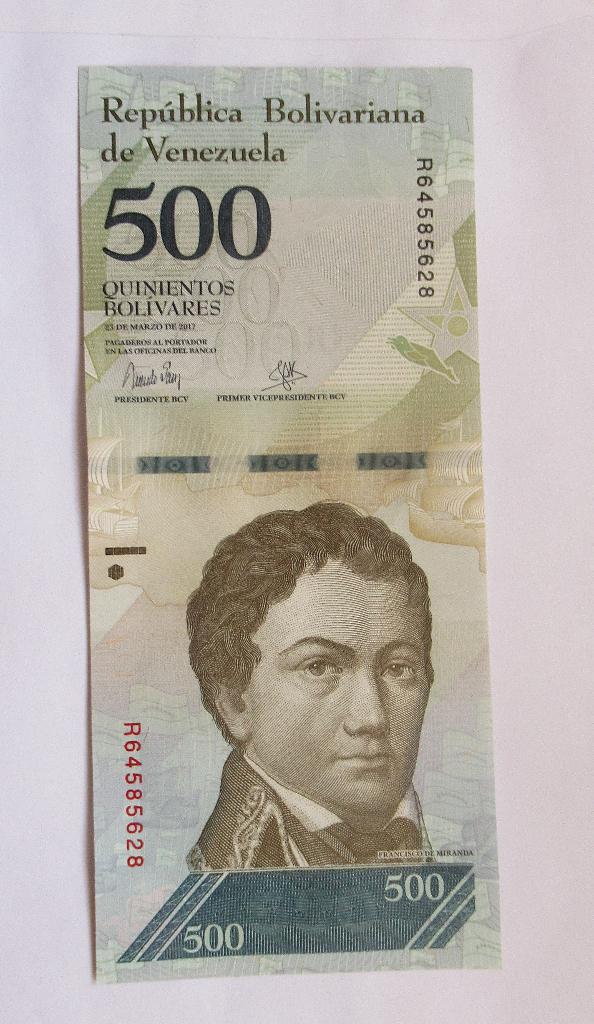 Venezuela 500 Bolívares    2017, Timbres & Monnaies, Billets de banque | Amérique, Envoi, Amérique du Sud