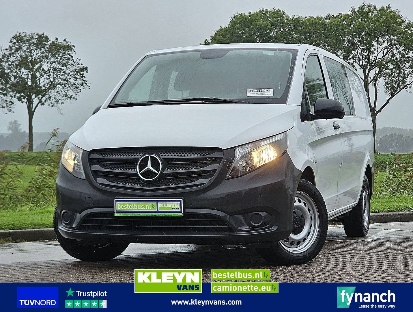 Mercedes-Benz VITO 114 L2 Dubbele Cabine!, Auto's, Wit, Mercedes-Benz, Bedrijf, Cruise Control