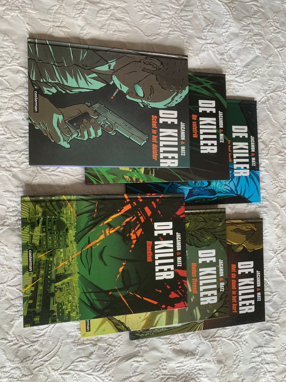 De killer van Jacamon & Matz, Boeken, Meerdere stripboeken, Ophalen of Verzenden, Gelezen
