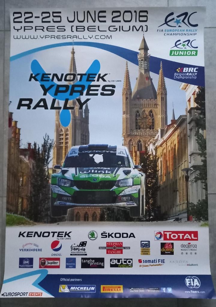 Affiches Ieper rally, Verzamelen, Ophalen, Zo goed als nieuw