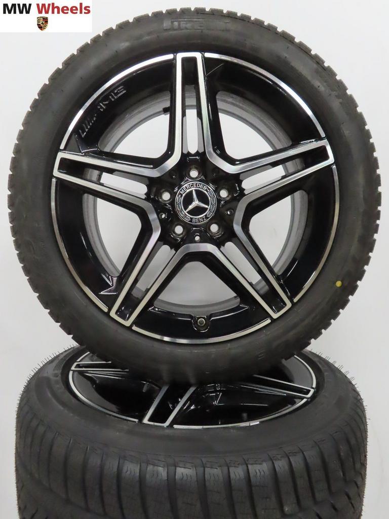 Mercedes E klasse W213 AMG 18 inch velgen winterbanden nieuw, Auto-onderdelen, 18 inch, -, -, Banden en Velgen