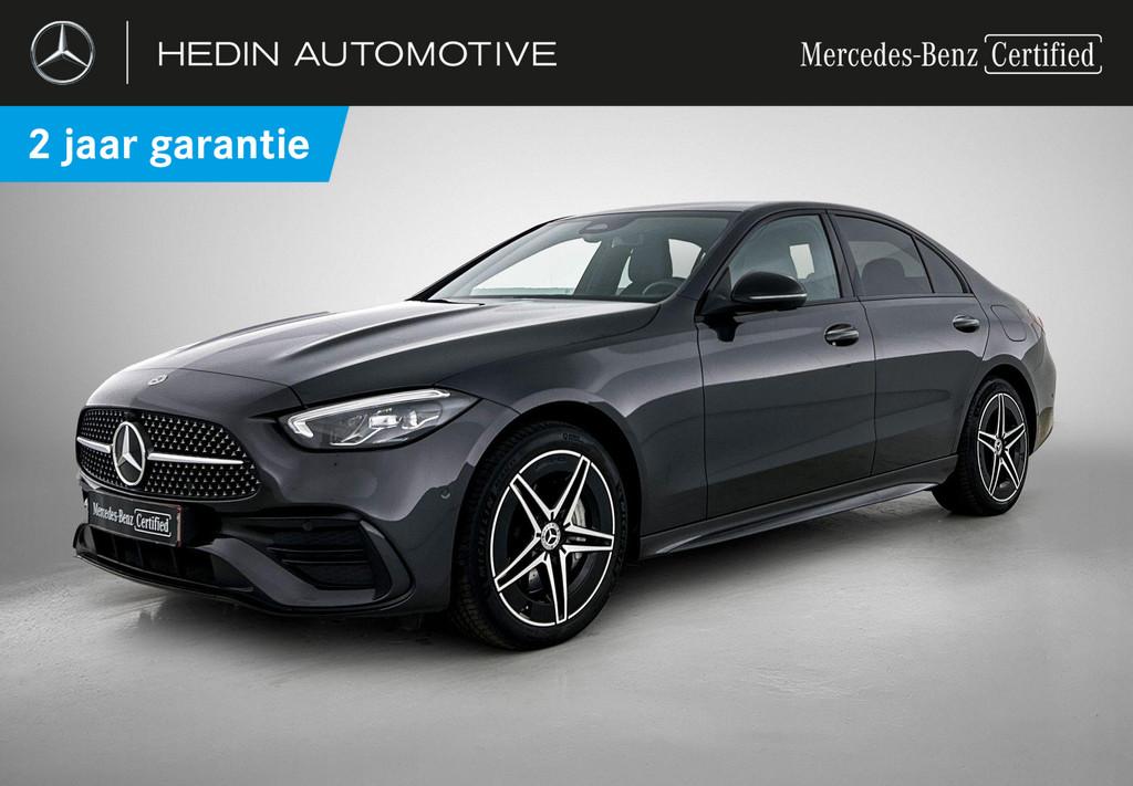 Mercedes-Benz C-klasse 300 e Berline AMG Line | Dodehoekassi, Auto's, Automaat, 4 deurs, 4 cilinders, 2080 kg