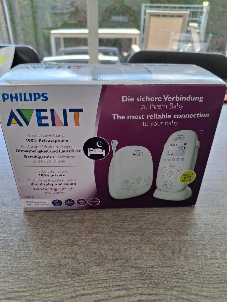 Philips Avent Babyphone, Enfants & Bébés, Enlèvement, Utilisé, 250 mètres ou plus, Fonction Répondeur