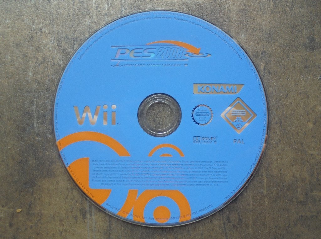Pro Evolution Soccer 2008 voor Wii (zie foto's), Consoles de jeu & Jeux vidéo, Enlèvement ou Envoi, Utilisé, À partir de 3 ans