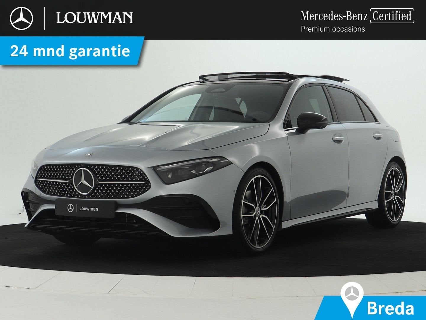 Mercedes-Benz A 180 Business Solution AMG | Toit Pano | 360°, Achat, Berline, Automatique, Argent ou Gris