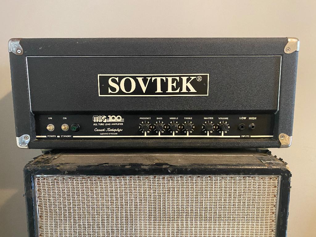Vintage Sovtek MIG 100 Gitaarversterker (Russisch), Muziek en Instrumenten, Ophalen, Gebruikt, Gitaar, 100 watt of meer