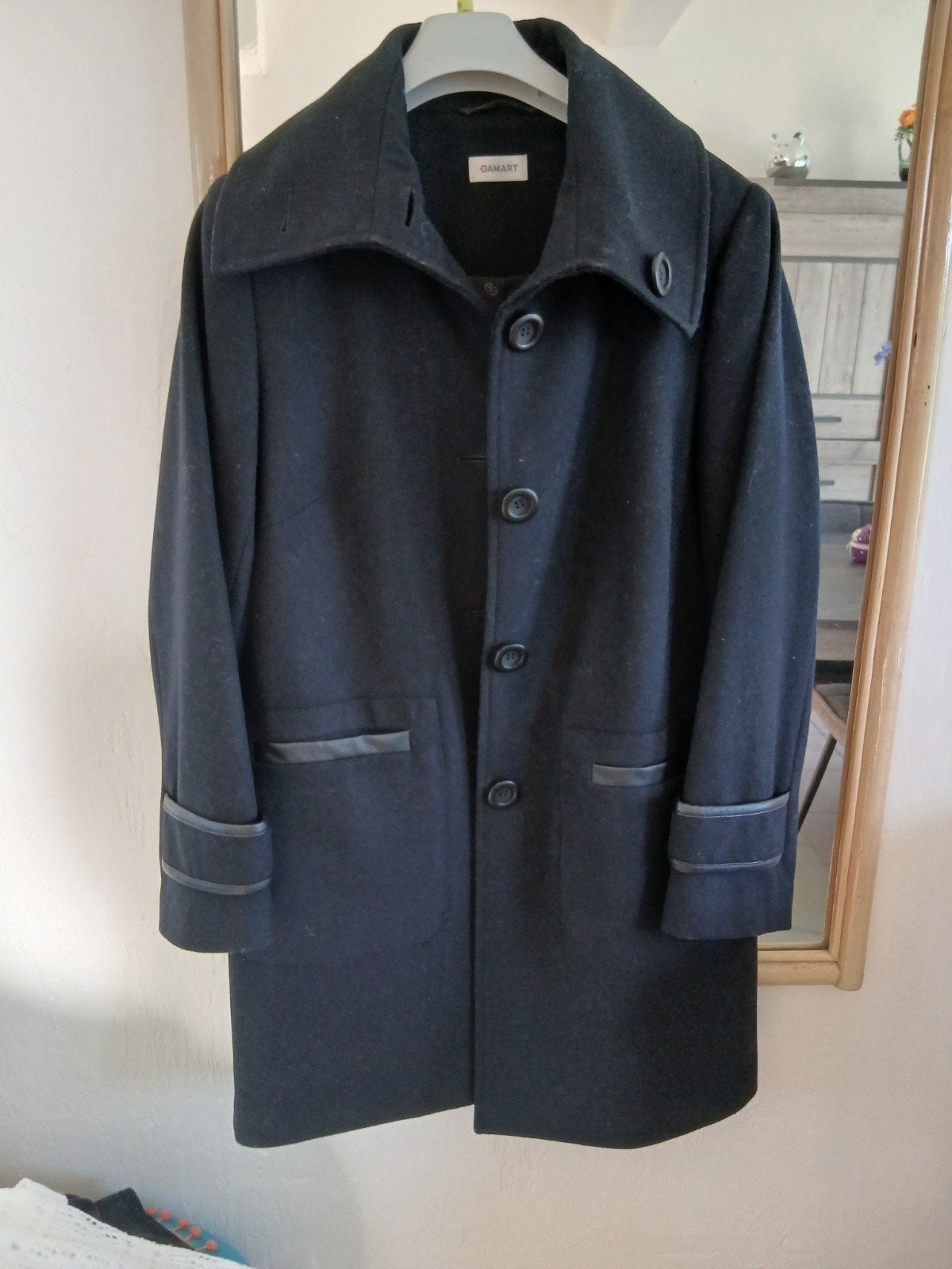 Manteau Damart taille 40 neuf, Enlèvement, Neuf, Noir