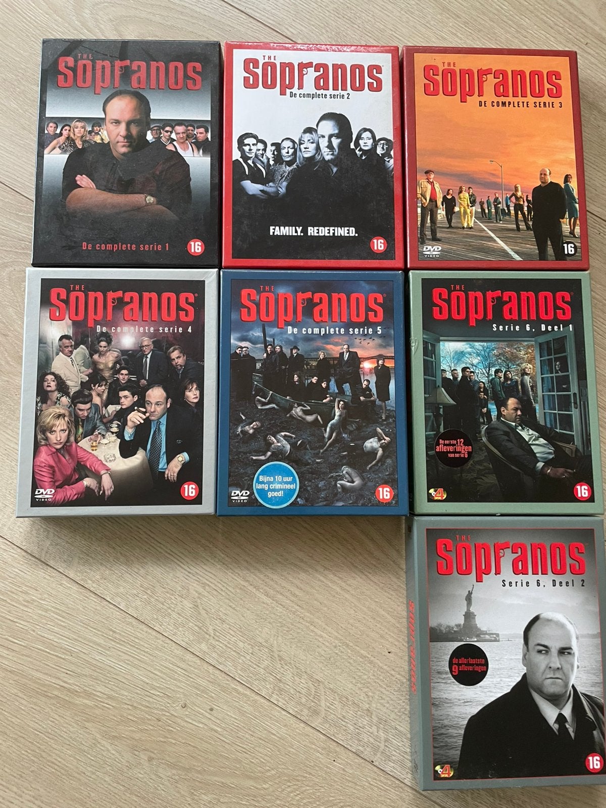 Sopranos , volledige reeks, Enlèvement, Comme neuf, Crime, Série complète