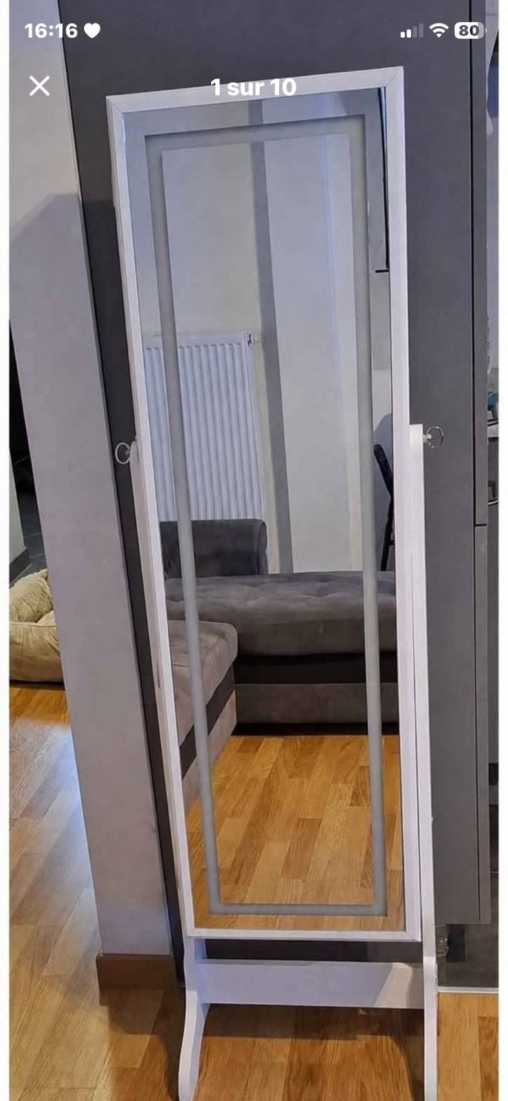 Armoire à bijoux avec éclairage, Enlèvement ou Envoi, Comme neuf