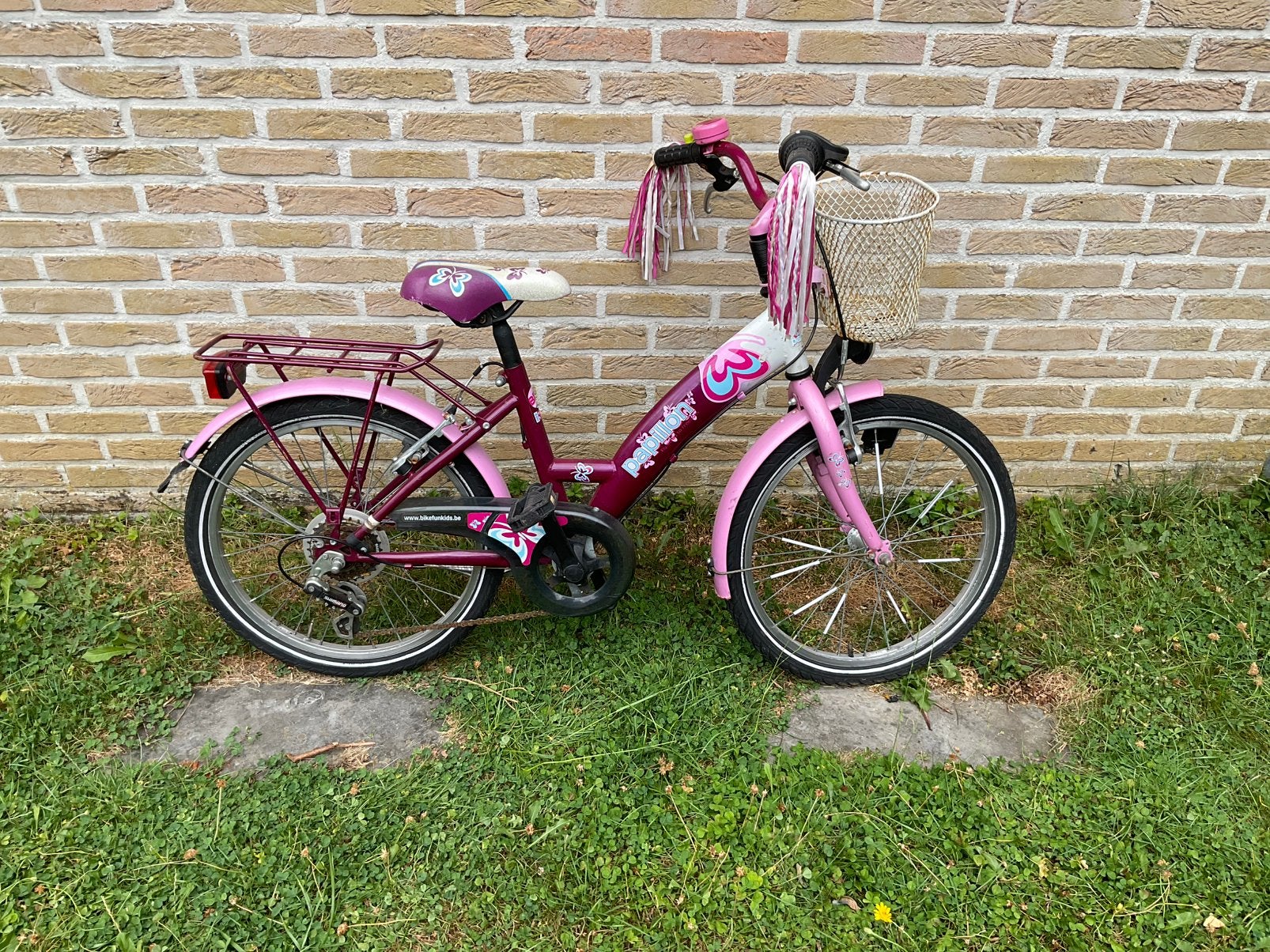 Kinderfiets 20”x1.75, Ophalen, Gebruikt, Velgrem, 14 inch of minder