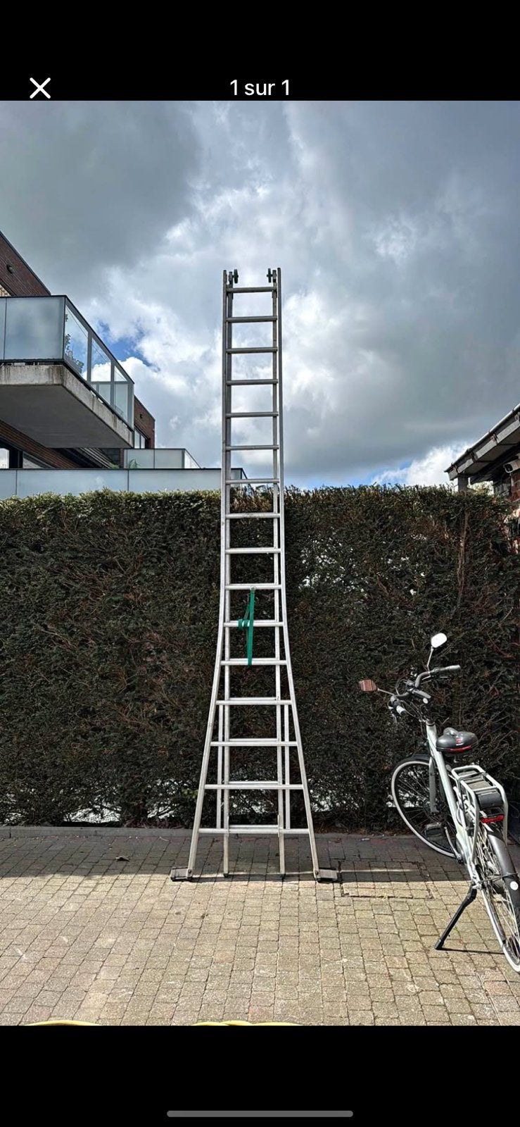 Echelle 8 mètres, Bricolage & Construction, Échelles & Escaliers, Enlèvement ou Envoi, Comme neuf