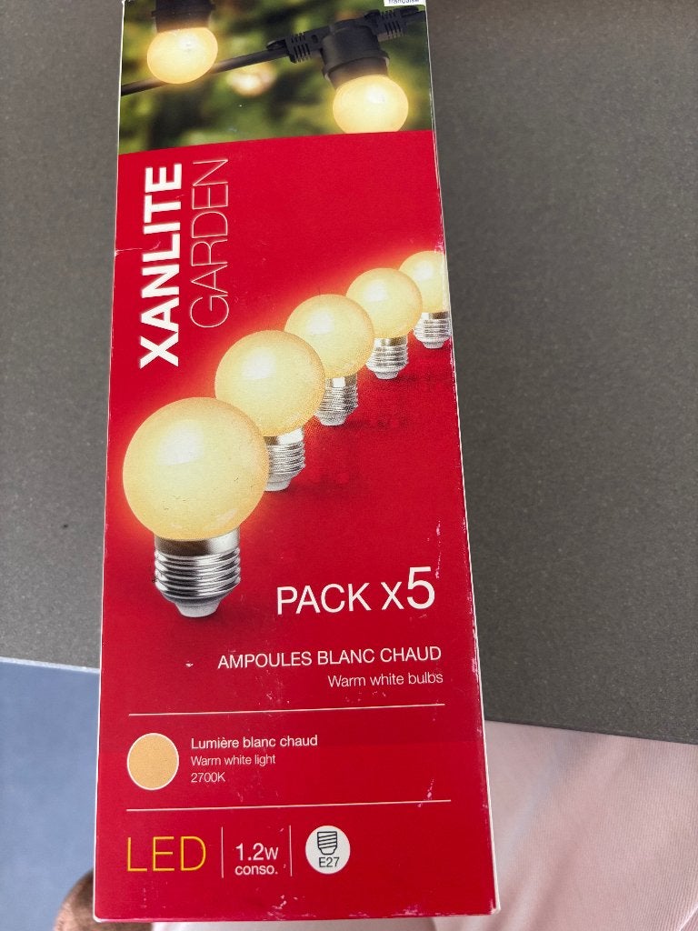 Lampen, Neuf, 10 à 30 watts, Enlèvement, E27 (grand)