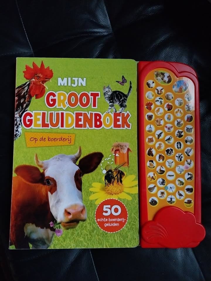 Mijn groot geluidenboek - op de boerderij, Enlèvement, Utilisé